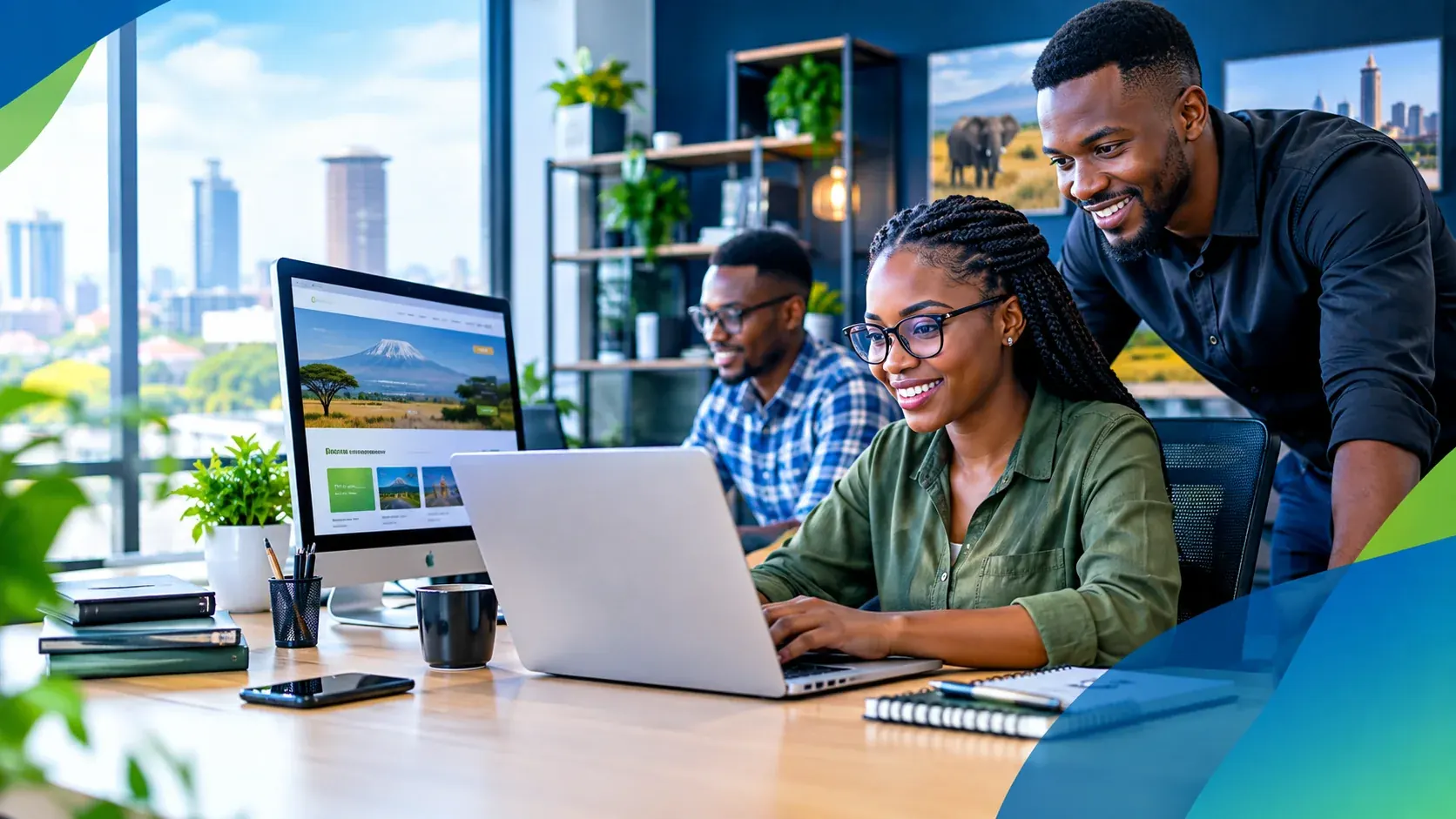 The Permalink Business Ltd. team building digital solutions in Nairobi